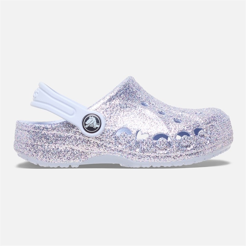 Crocs Piger Baya Glitter T Clogs Dreamscape - Billede 2