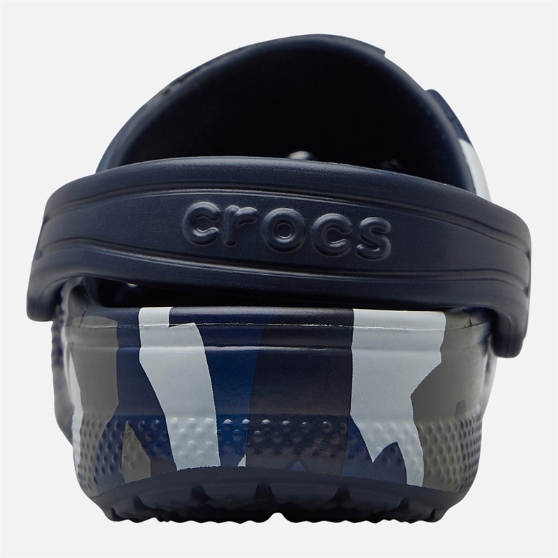 Crocs Drenge Baya Sæsonprintede Clogs Navy Multi - Billede 4