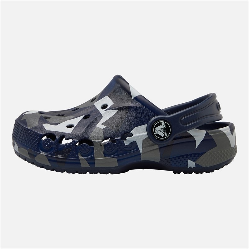 Crocs Drenge Baya Sæsonprintede Clogs Navy Multi - Billede 2