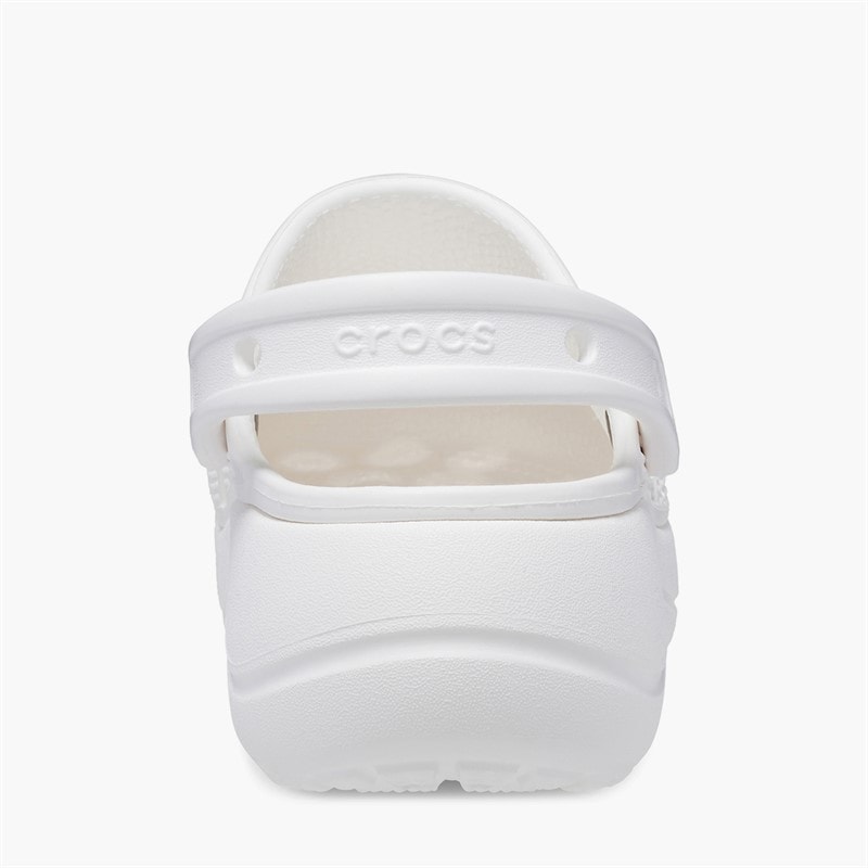 Crocs Dame Baya Platform Sko Hvid - Billede 3
