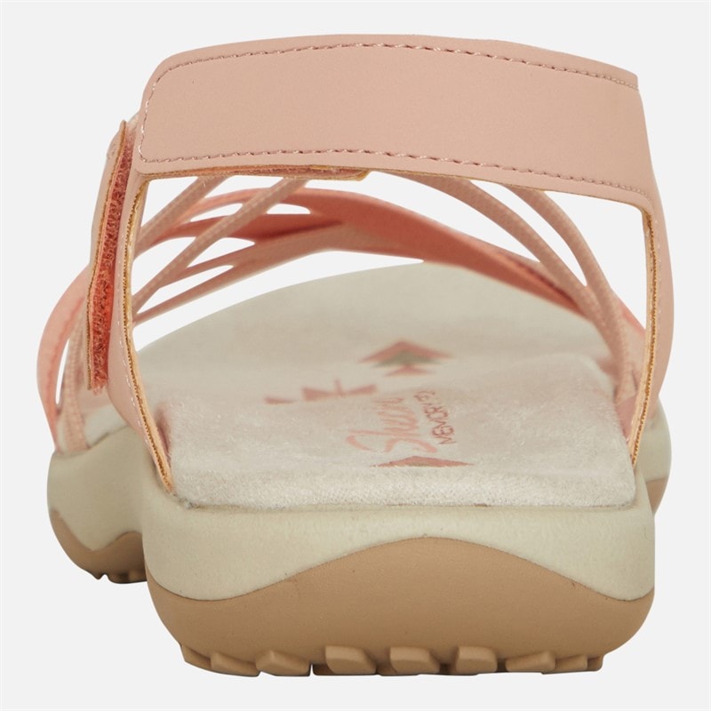 SKECHERS Dame Reggae Takes Two Sandaler Lyserød - Billede 4