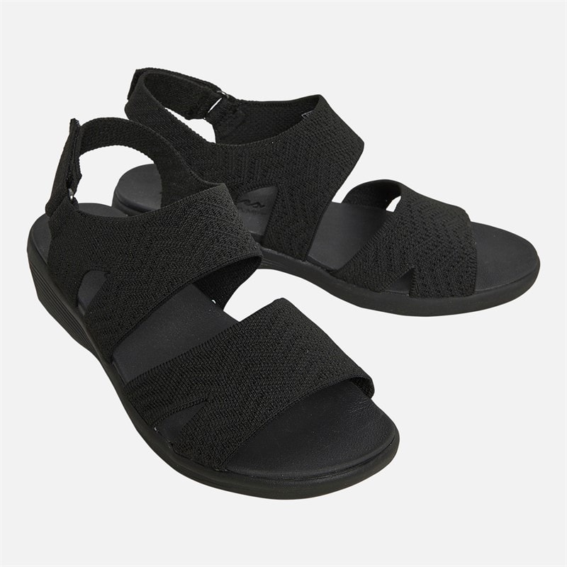 SKECHERS Sandaler til Kvinder Arya Modern Muse Sort/Sort - Billede 1