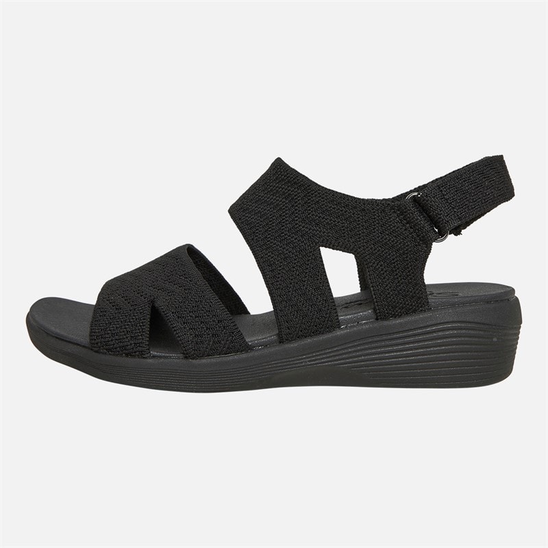 SKECHERS Sandaler til Kvinder Arya Modern Muse Sort/Sort - Billede 2