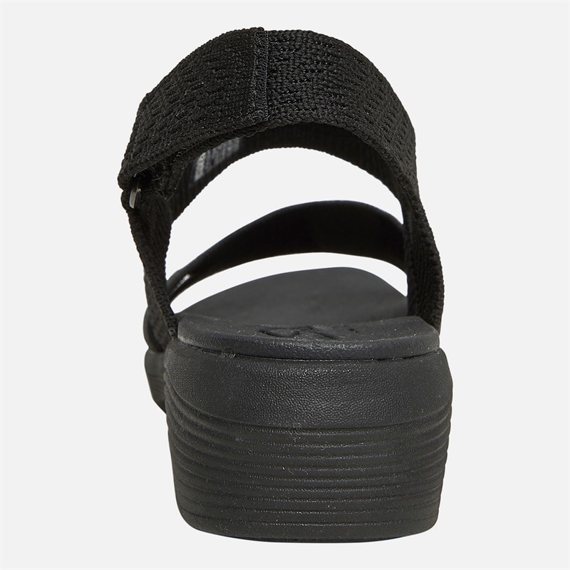 SKECHERS Sandaler til Kvinder Arya Modern Muse Sort/Sort - Billede 4