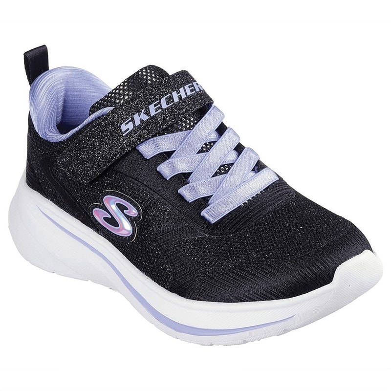 SKECHERS Piger Wave 92 Sneakers Sort - Billede 3