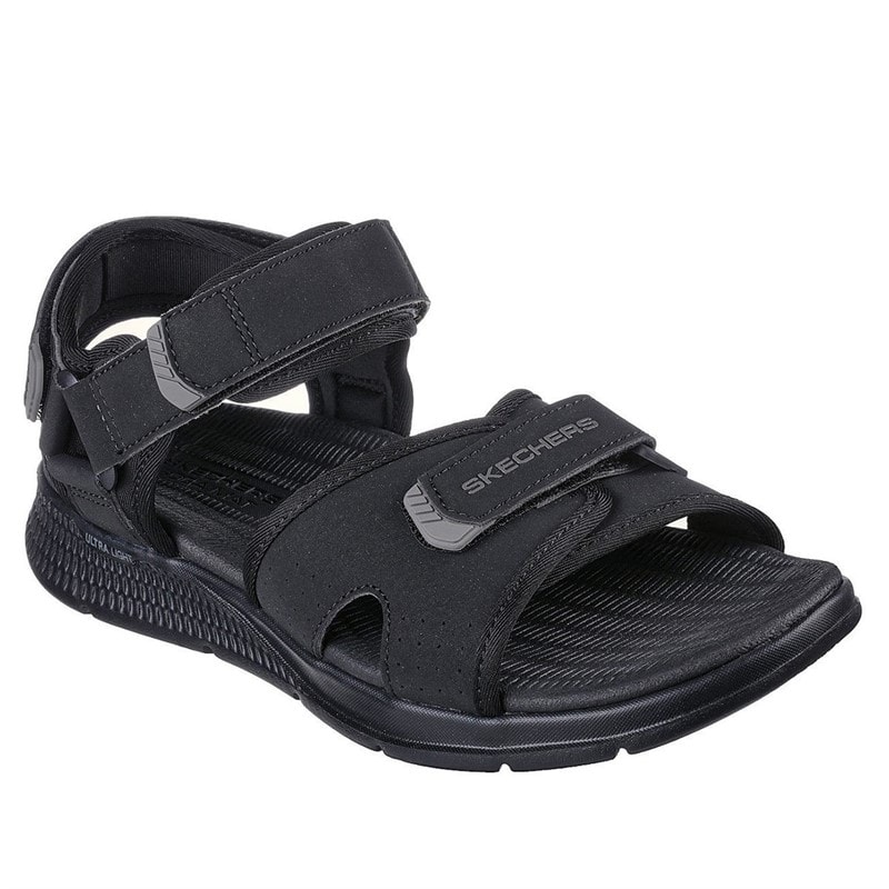SKECHERS Herre Go Consistent Tributary Sandaler Sort - Billede 3