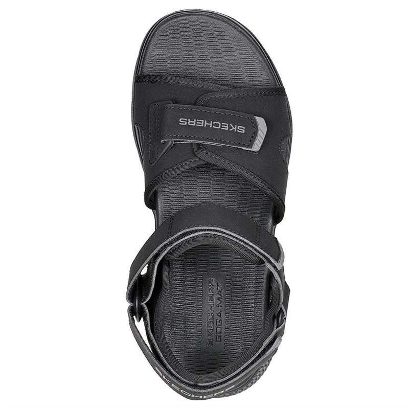 SKECHERS Herre Go Consistent Tributary Sandaler Sort - Billede 4