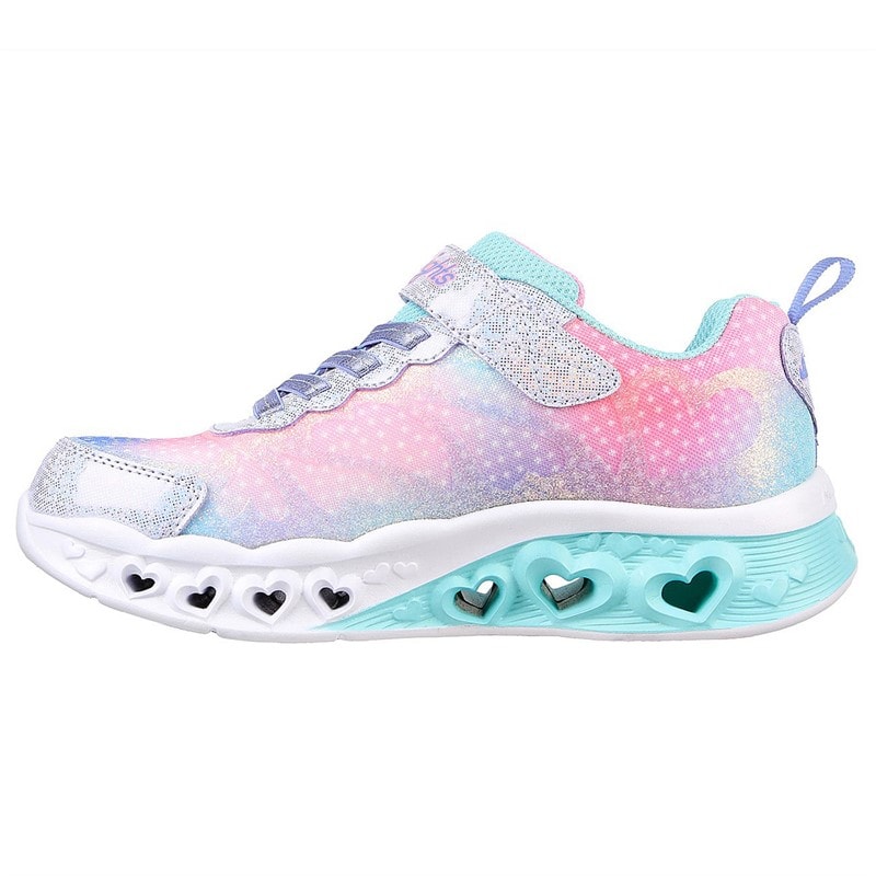 SKECHERS Piger Sommerfugl Hjerte Lys Simply Love Sneakers Lilla - Billede 5
