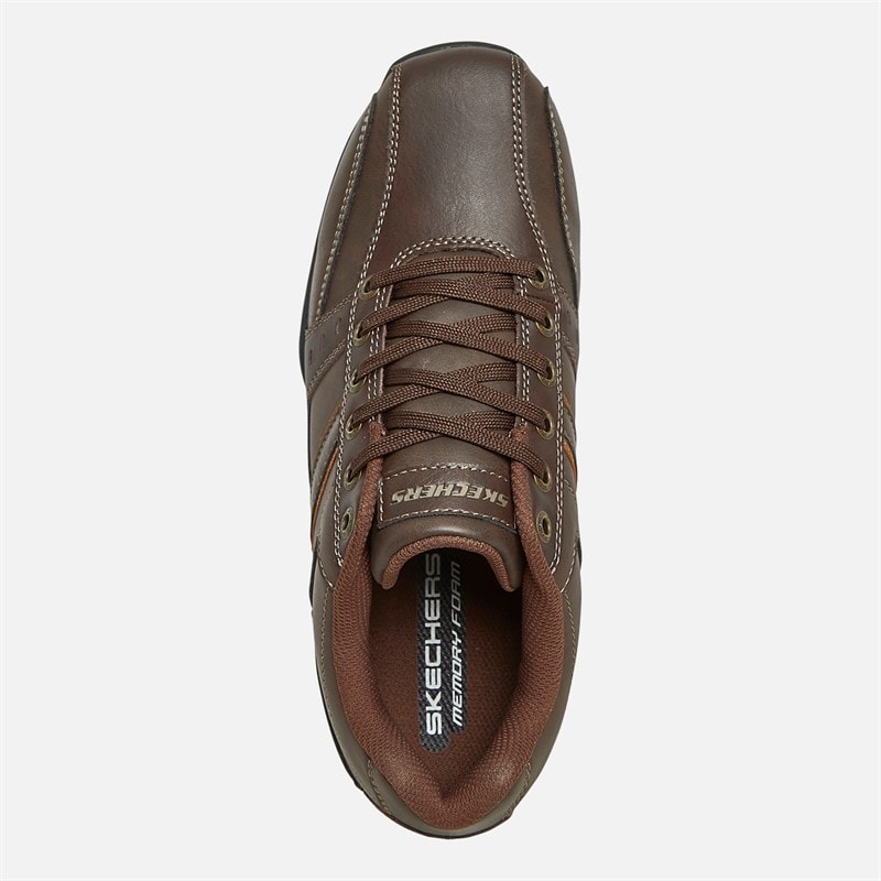 SKECHERS Herre Marter Life Changer Sko Brun - Billede 4