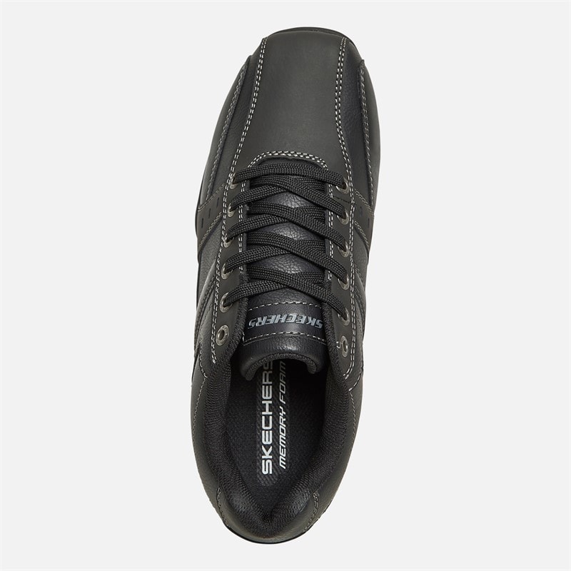 SKECHERS Herre Marter Life Changer Sko Sort - Billede 4