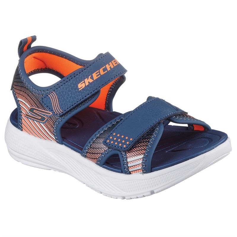SKECHERS Drenge Microspec-Splash Sandaler Marineblå - Billede 3
