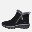 SKECHERS Dame lette støvler med høj lynlås sort