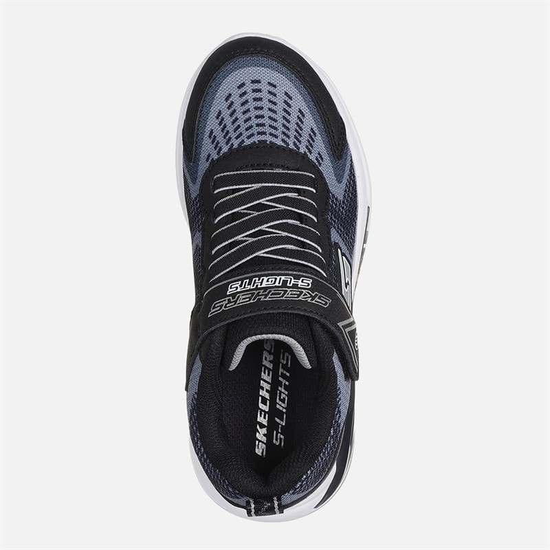 SKECHERS Drenge Sport Tri-Namics Sneakers Sort - Billede 4