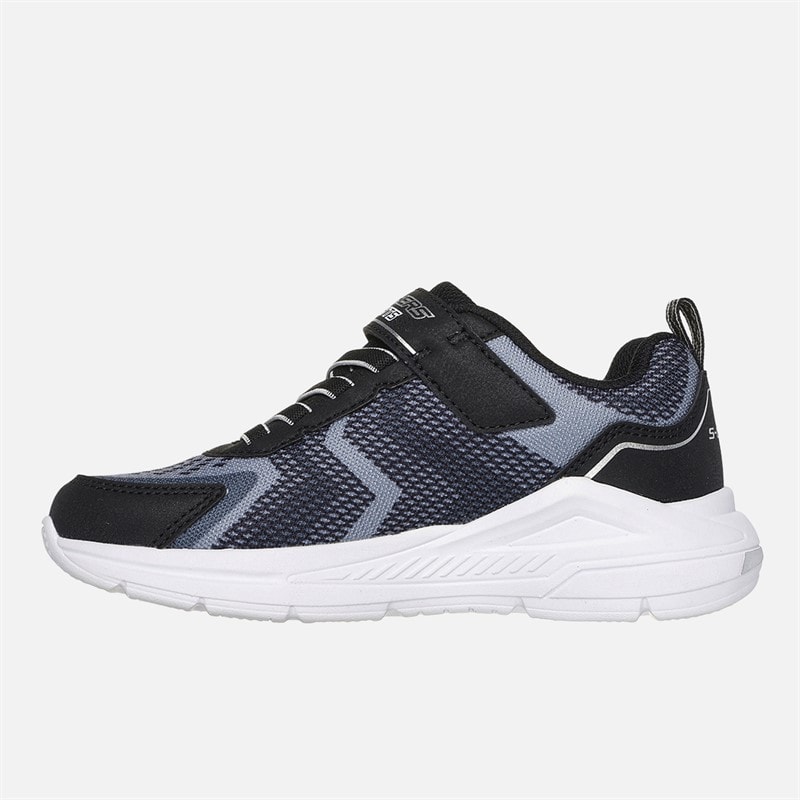 SKECHERS Drenge Sport Tri-Namics Sneakers Sort - Billede 5