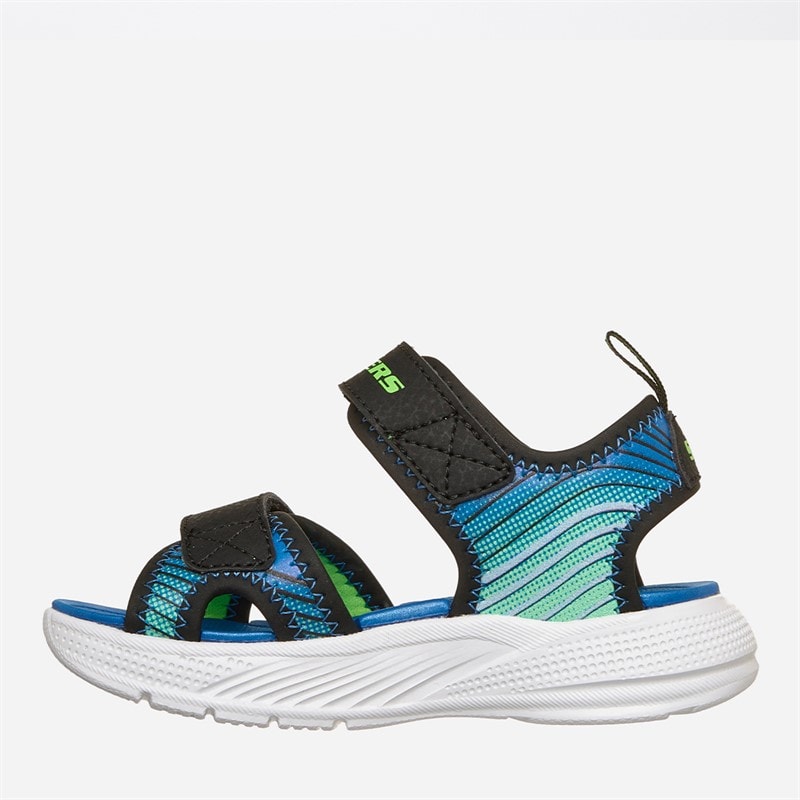 SKECHERS Drenge Microspec Splash Sandaler Sort
