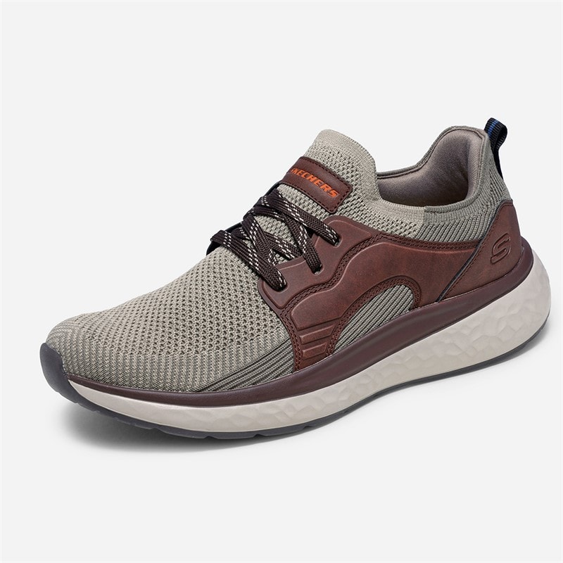 SKECHERS Herre Dalton Sneakers Natural - Billede 2