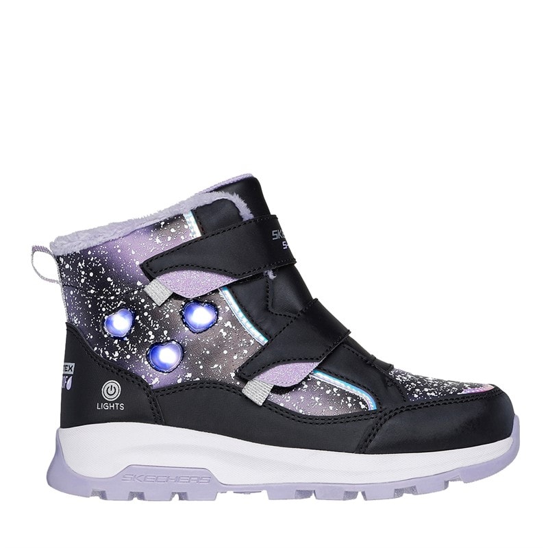 SKECHERS Piger Storm Blazer Vandtætte Sko Black Lavender