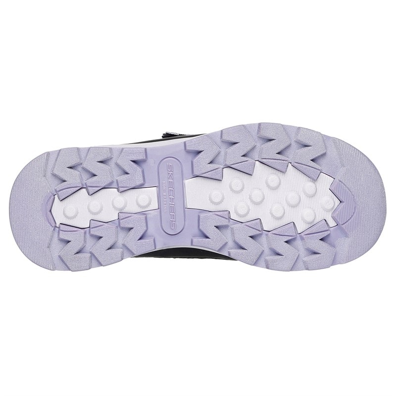 SKECHERS Piger Storm Blazer Vandtætte Sko Black Lavender - Billede 2
