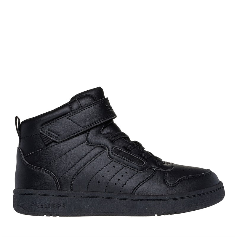 SKECHERS Drenge Quick Street Rapid Avenue Sneakers Sort - Billede 1