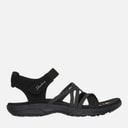 SKECHERS Dame Reggae Slim Sandaler Sort