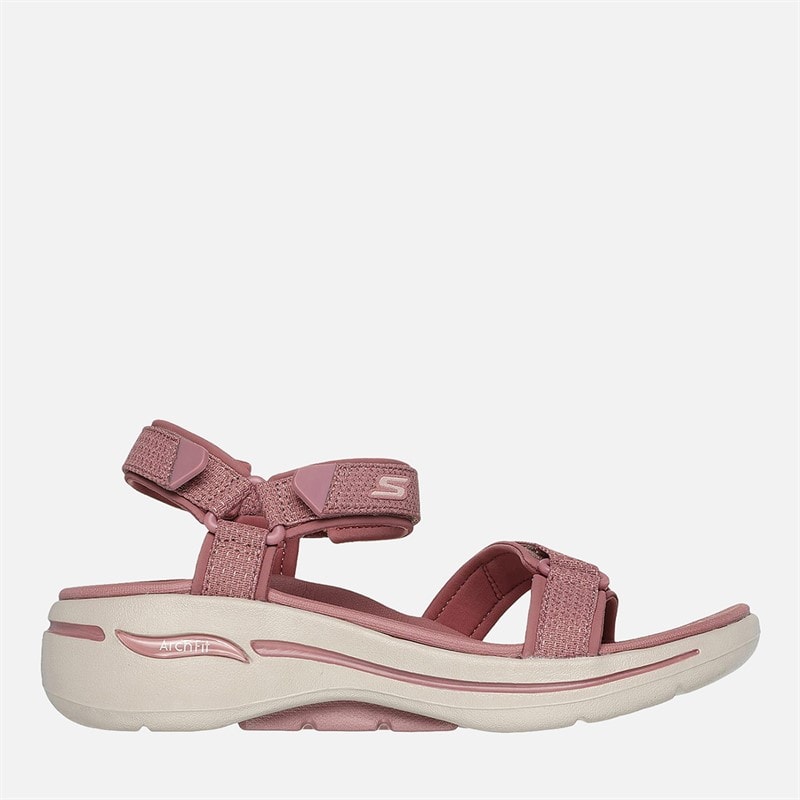 SKECHERS Dame Gowalk Arch Fit Sandaler Mauve