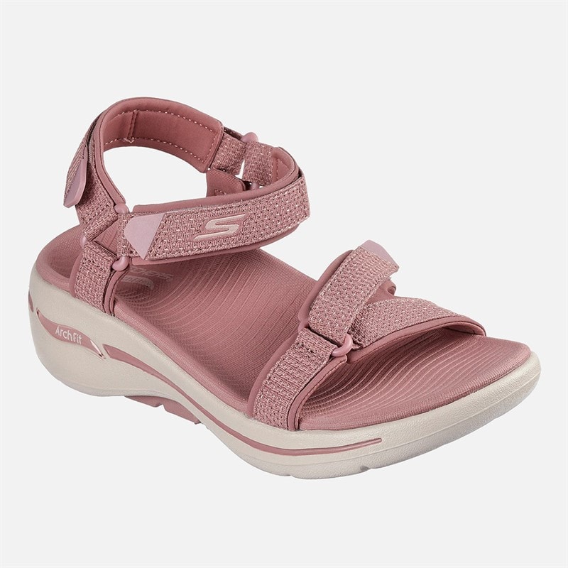 SKECHERS Dame Gowalk Arch Fit Sandaler Mauve - Billede 4