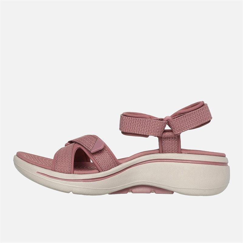 SKECHERS Dame Gowalk Arch Fit Sandaler Mauve - Billede 5
