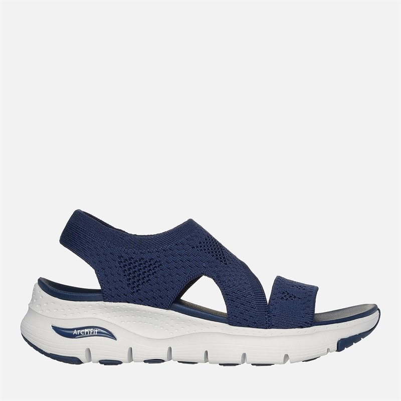 SKECHERS Dame Arch Fit Sandaler Navy - Billede 1