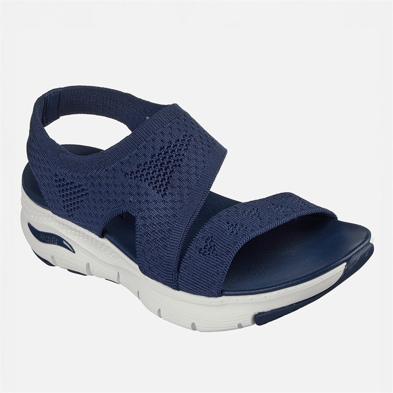 SKECHERS Dame Arch Fit Sandaler Navy - Billede 3