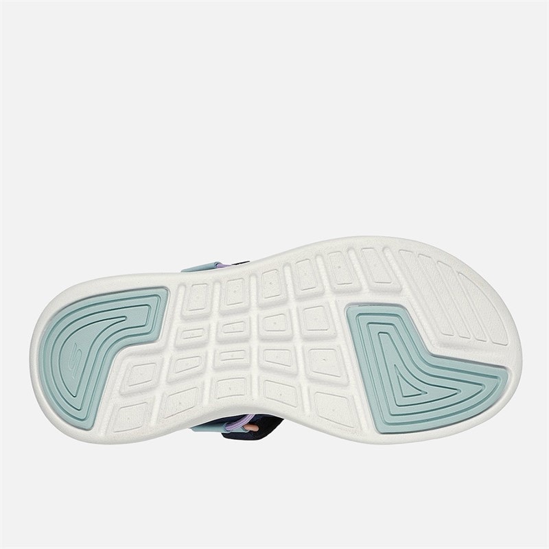 SKECHERS Dame Max Cushioning Essential Sandaler Navy Multicolor - Billede 2