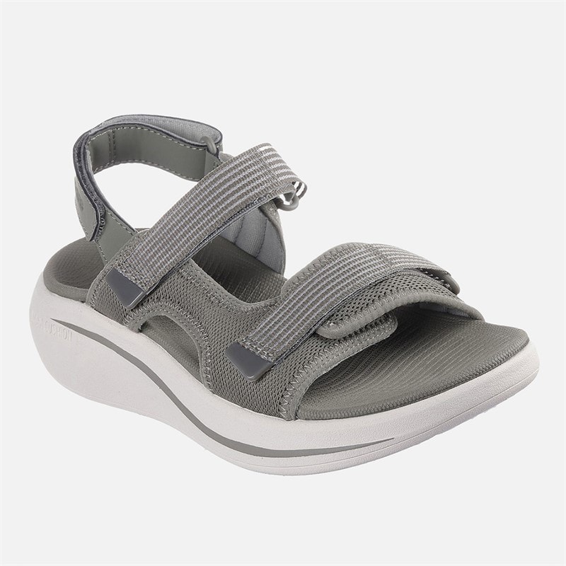SKECHERS Dame Max Cushioning Essential Sandaler Olive - Billede 4