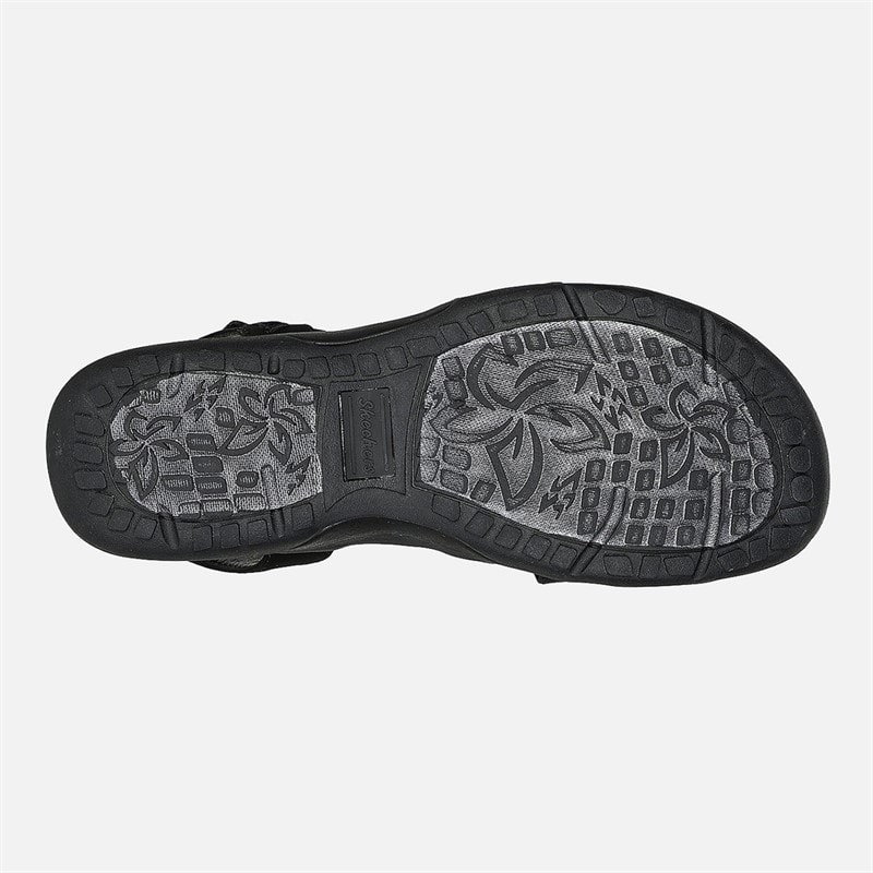 SKECHERS Dame Reggae Slim Sandaler Sort - Billede 2