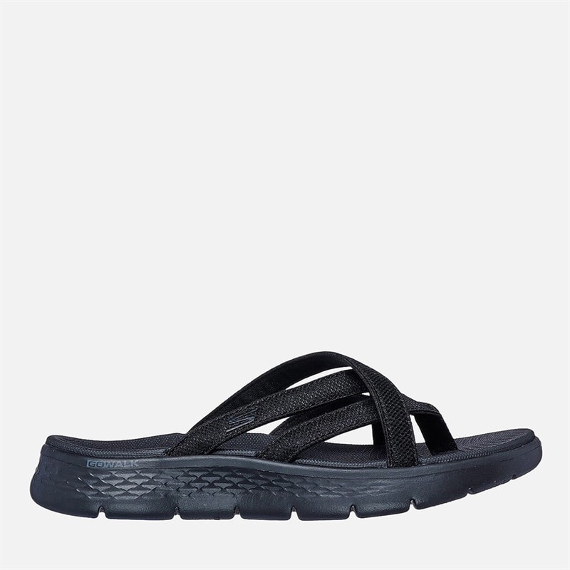 SKECHERS Dame Skechers Go Walk Flex Sandaler Sort - Billede 1