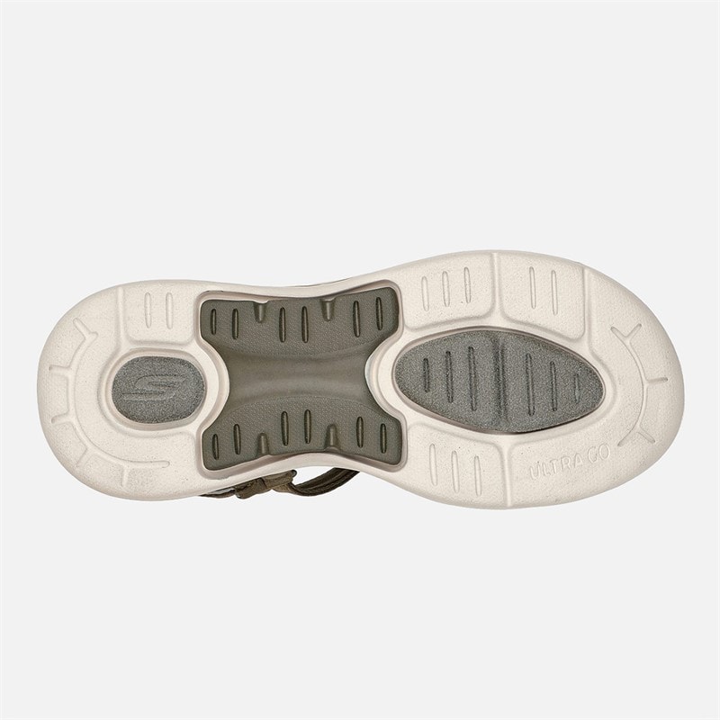 SKECHERS Dame Gowalk Arch Fit Elite Sandaler Olive - Billede 2