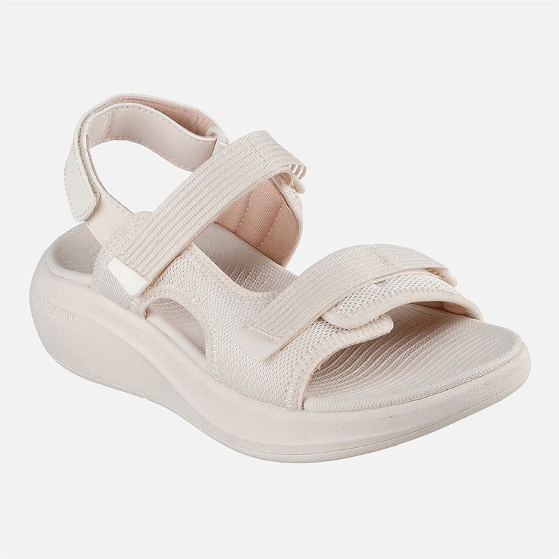 SKECHERS Dame Max Cushioning Essential Sandaler Natur - Billede 2