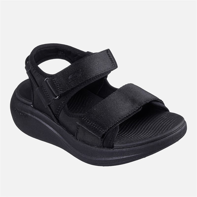SKECHERS Dame Max Cushioning Essential Sandaler Sort - Billede 4