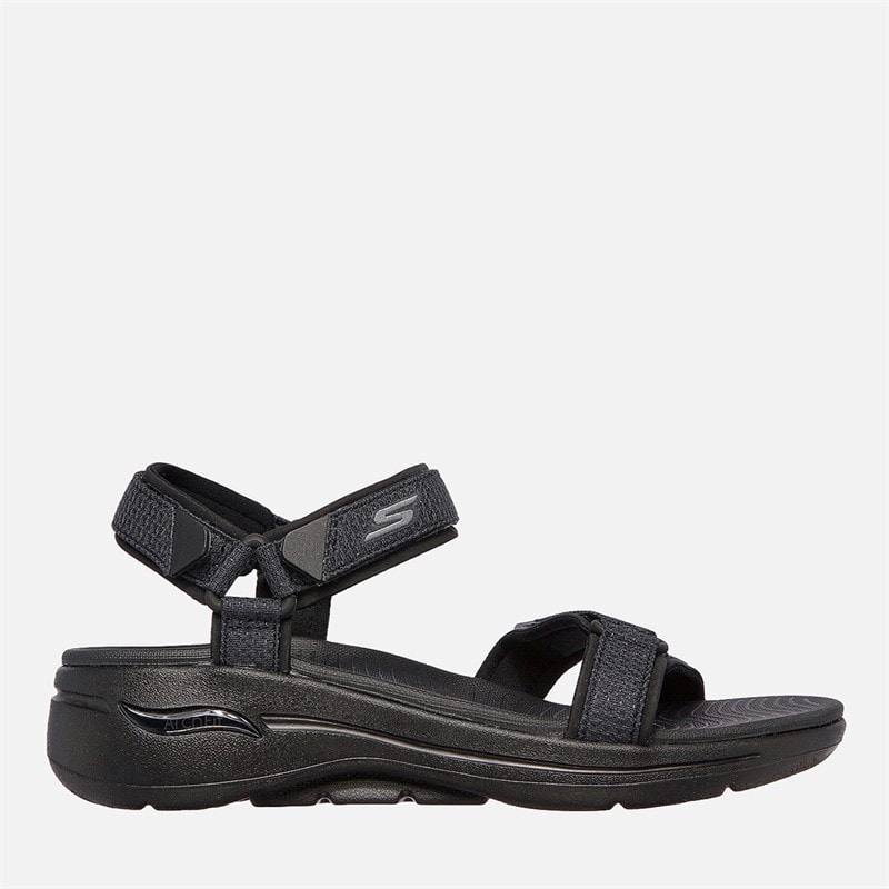 SKECHERS Dame Gowalk Arch Fit Sandaler Sort
