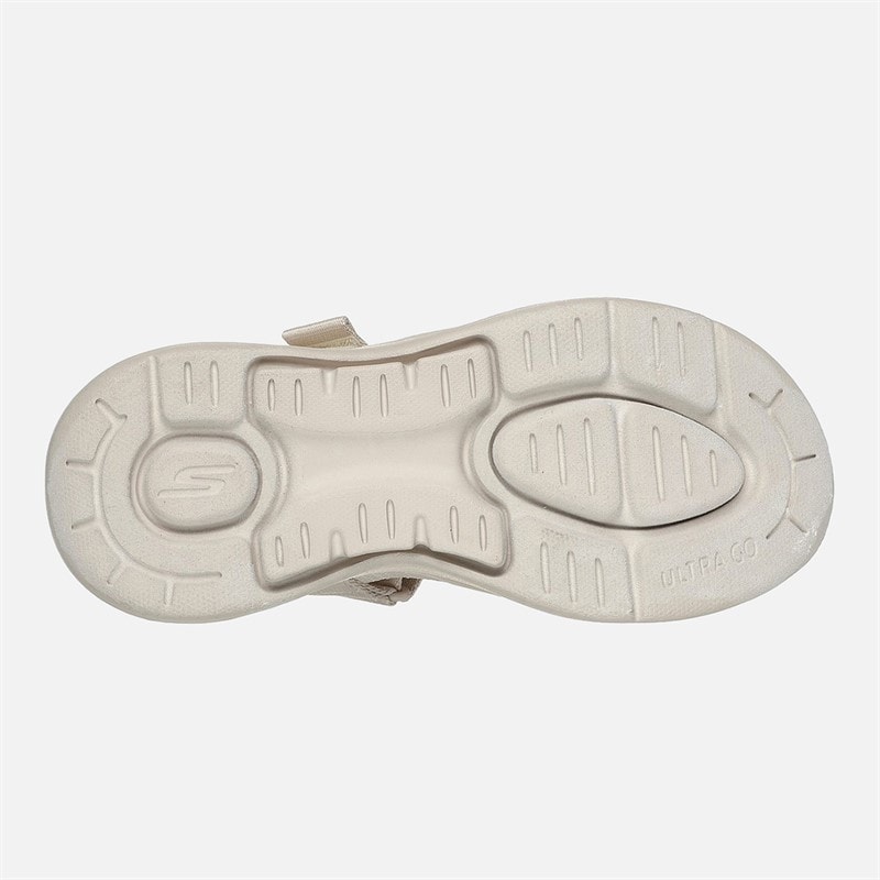 SKECHERS Dame Gowalk Arch Fit Sandaler Natur - Billede 2