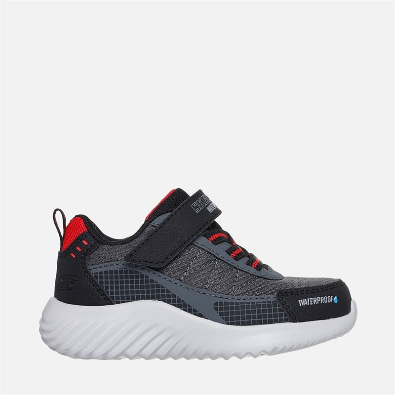 SKECHERS spædBørn Drenge Bounder Venture Squad Vandtætte sneakers Sort