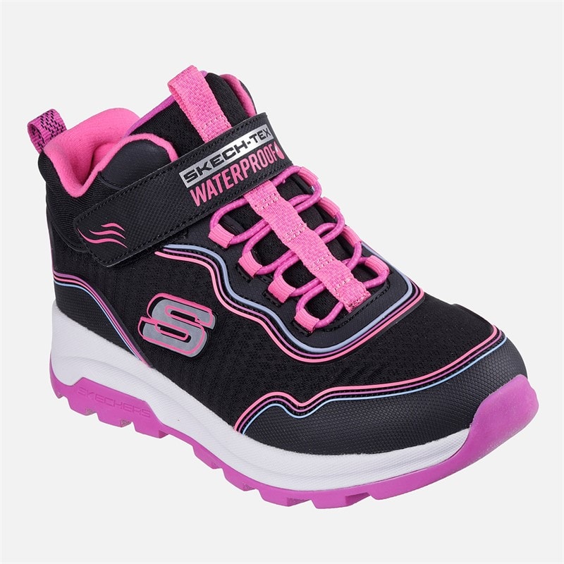 SKECHERS Piger Storm Blazer Strømlinet Vandtætte Sneakers Sort - Billede 3