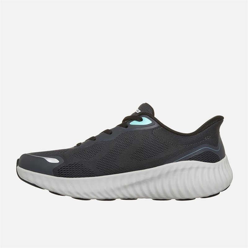 SKECHERS Herre Go Run Nu Regent Slip In Sneakers Grå - Billede 5