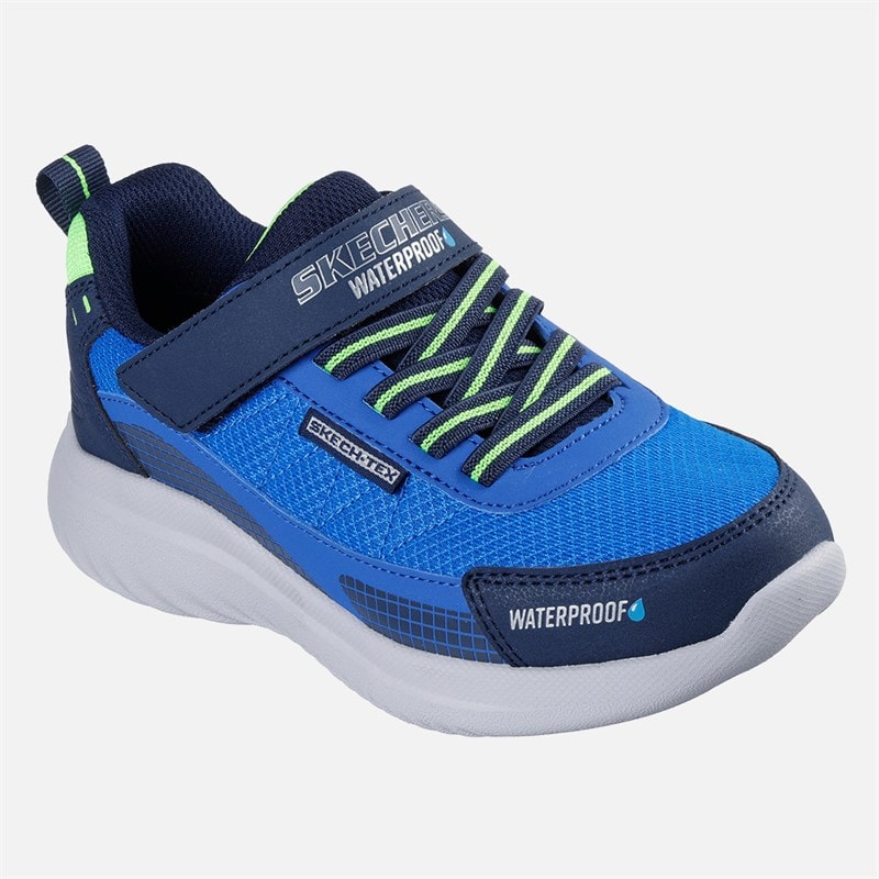 SKECHERS Drenge Bounder 2.0 Aqua Pace Vandtætte Sneakers Navy - Billede 3