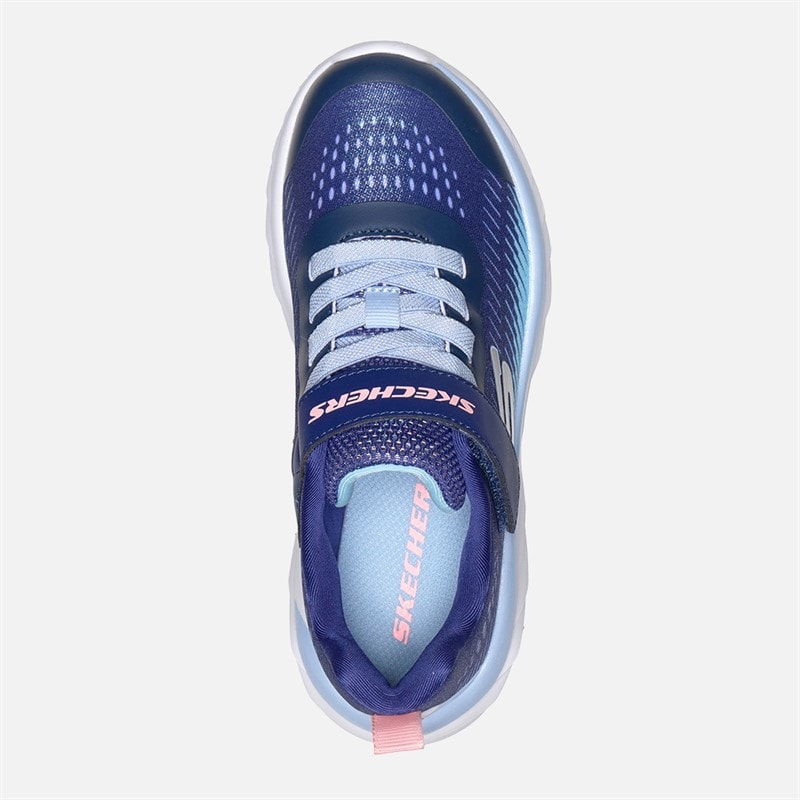 SKECHERS Piger Boundless Farve Blitz Sneakers Navy - Billede 4