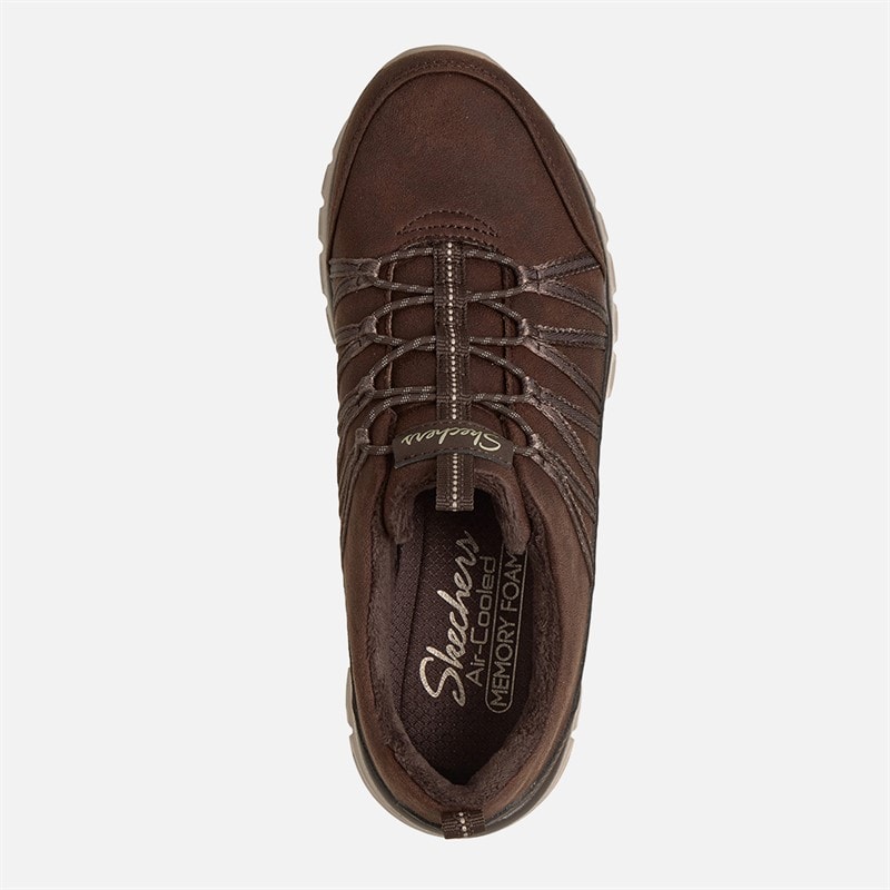SKECHERS Dame yndefuld hyggelig krammesneakers Brun - Billede 4