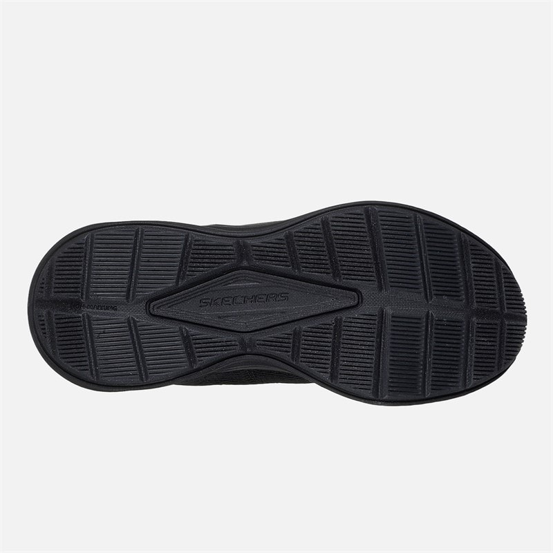 SKECHERS Drenge Microspec Tread Sneakers Sort - Billede 2