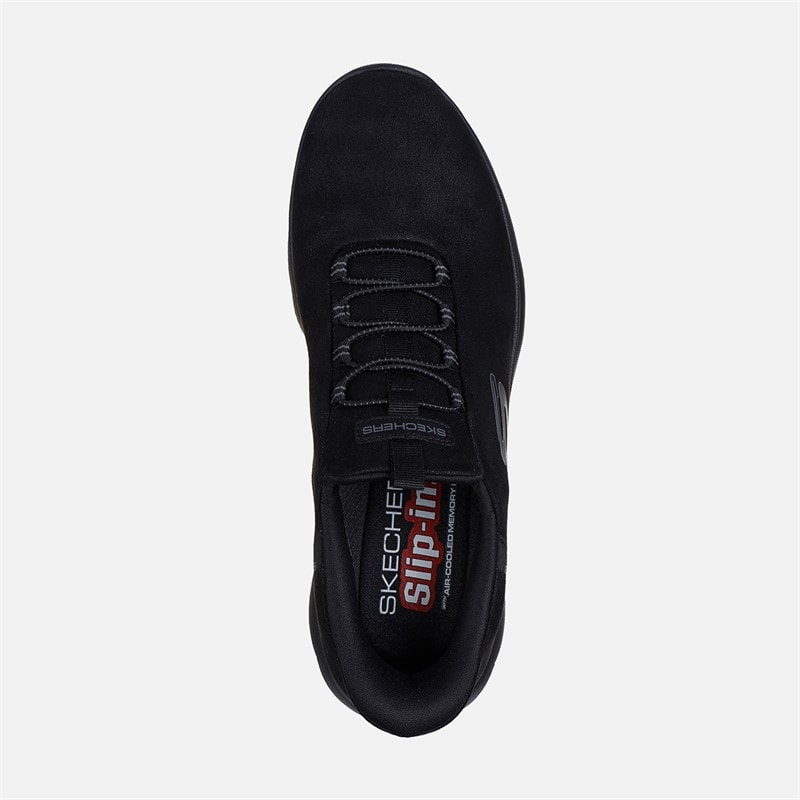 SKECHERS Herre Korlo Slip In Sneakers Sort - Billede 4