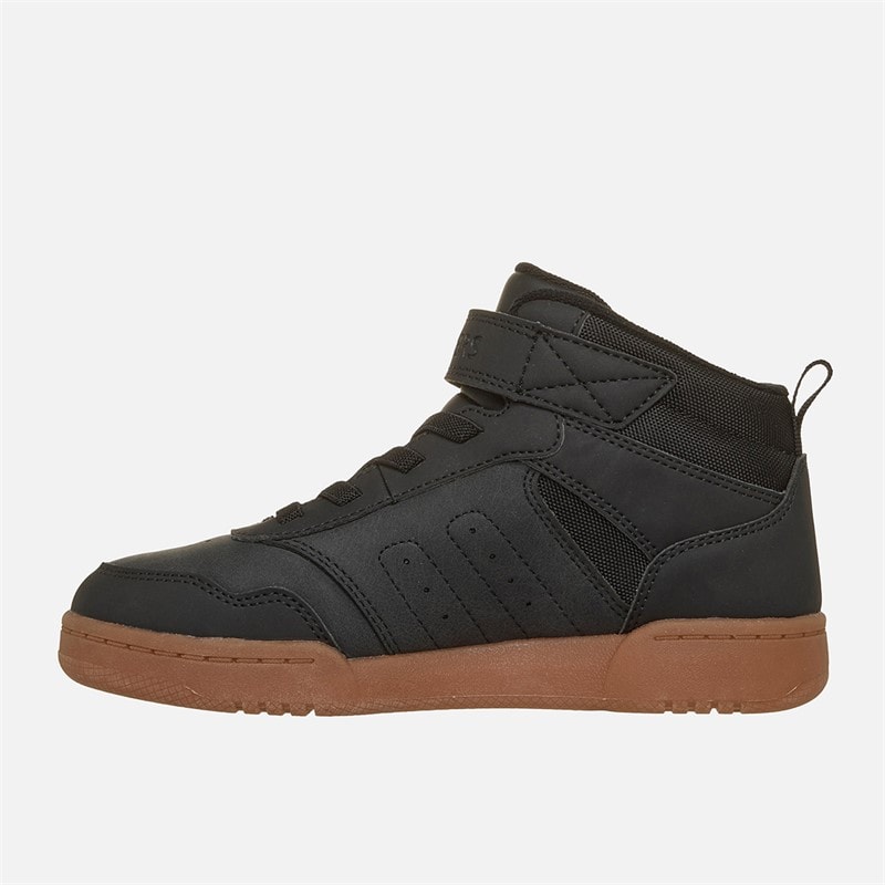 SKECHERS Drenge Hurtige Street Sneakers Sort - Billede 5