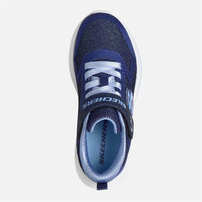 SKECHERS Piger Wave 92 Sneakers Navy - Billede 4