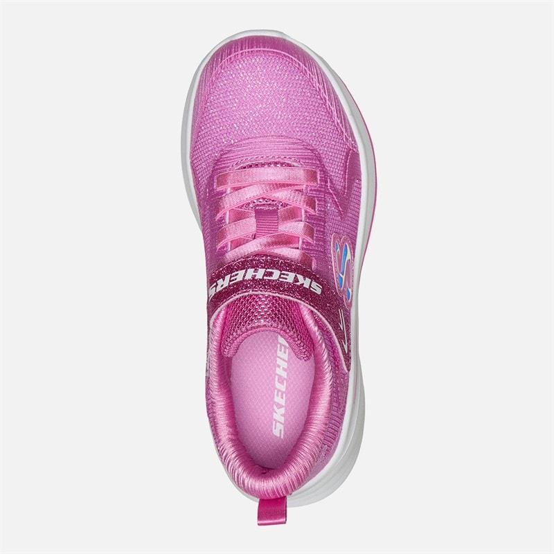 SKECHERS Piger Wave 92 Sneakers Pink - Billede 4