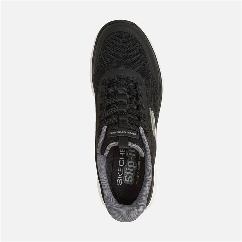 SKECHERS Herre Hillcrest 2.0 Woodrock Peak Sneakers Sort - Billede 4